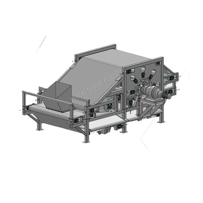 Электрический крахмал картошки 5.5kw изготовляя оборудование обезвоживателя волокна машины