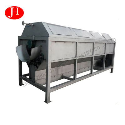 Cleaning Milling Packing Cassava Starch Equipment With Stainless Steel Cassava Peeling Machine