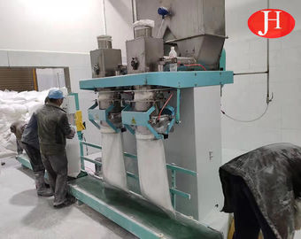Весить упаковывая производственную линию крахмала кассавы 50kg