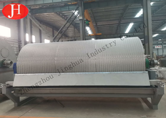 оборудование 4Kw крахмала кассавы фильтра вакуума 11t/H