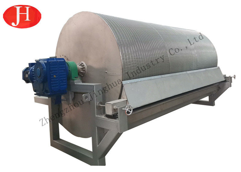 оборудование 4Kw крахмала кассавы фильтра вакуума 11t/H