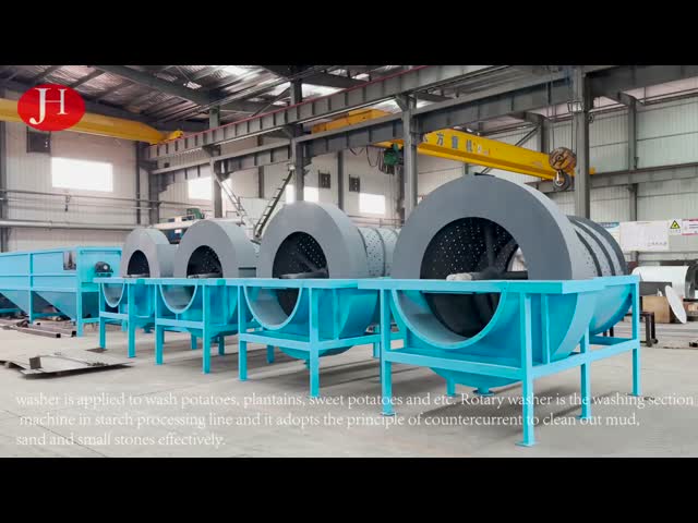 КИТАЙ шайба 35t/H затвора кассавы машины чистки кассавы 21r/Min многофункциональная для продажи