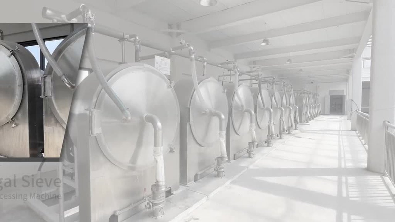 КИТАЙ Автоматическое высушенное оборудование сетки центрифуги Slurry крахмала кассавы картошки для продажи